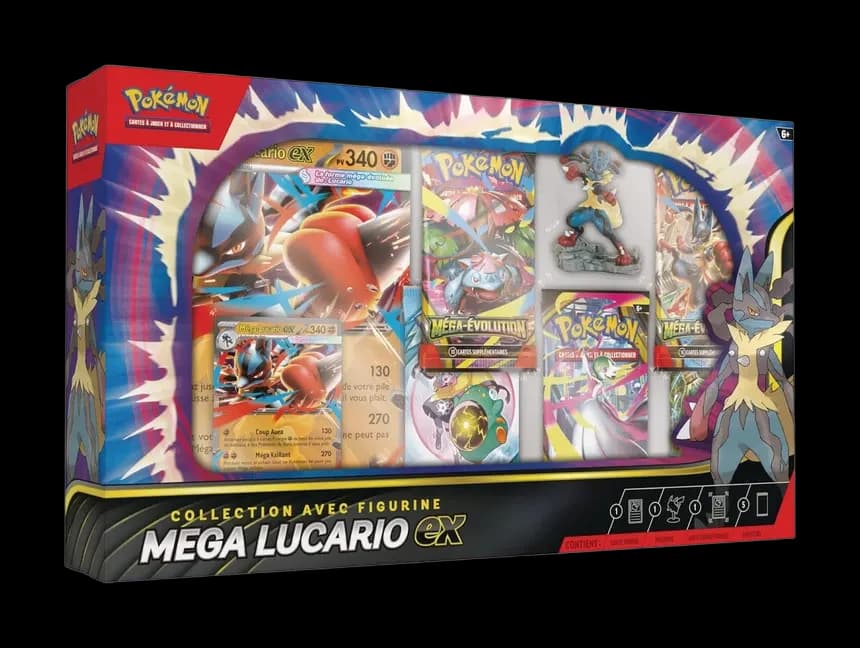 Coffret Figurine - Méga-Lucario Ex