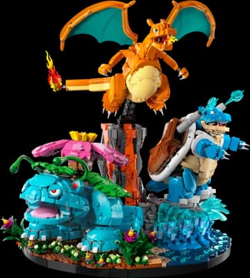 Florizarre, Dracaufeu et Tortank