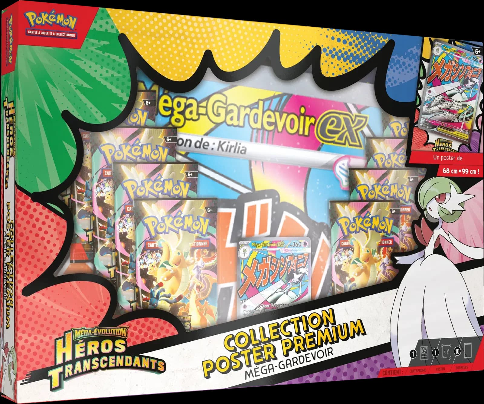 Coffret Poster Premium - Méga-Gardevoir